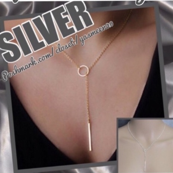 🌟Silver tone necklace - Picture 2 of 2